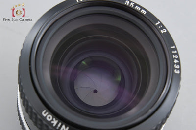【中古】Nikon ニコン Ai NIKKOR 35mm f/2 元箱付き