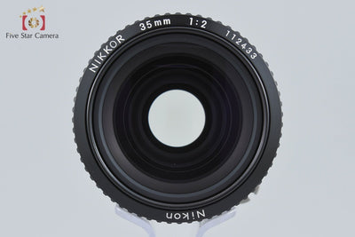 【中古】Nikon ニコン Ai NIKKOR 35mm f/2 元箱付き