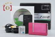 【中古】FUJIFILM 富士フイルム FINEPIX Z100fd ピンク コンパクトデジタルカメラ 元箱付き