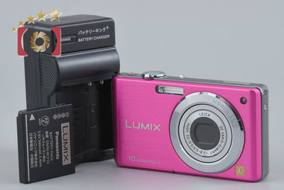 【中古】Panasonic パナソニック LUMIX DMC-FS7 ピンク コンパクトデジタルカメラ