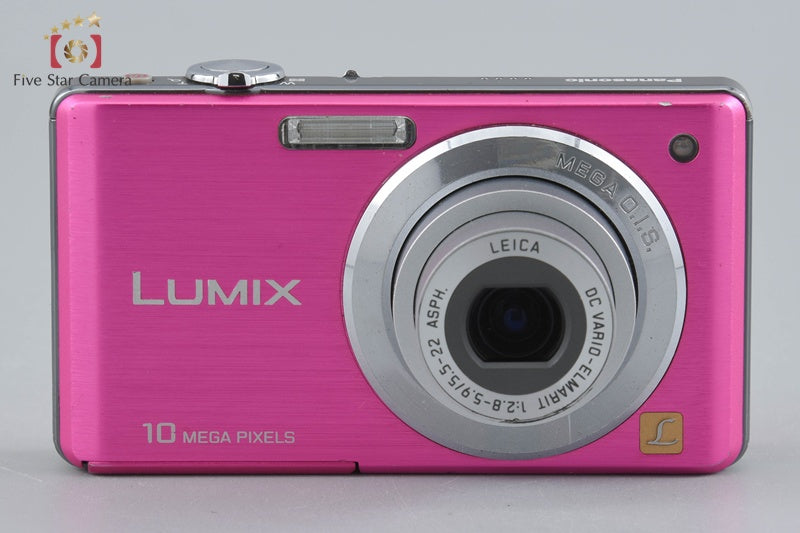 中古】Panasonic パナソニック LUMIX DMC-FS7 ピンク コンパクト
