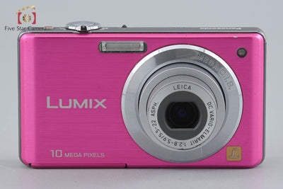 【中古】Panasonic パナソニック LUMIX DMC-FS7 ピンク コンパクトデジタルカメラ