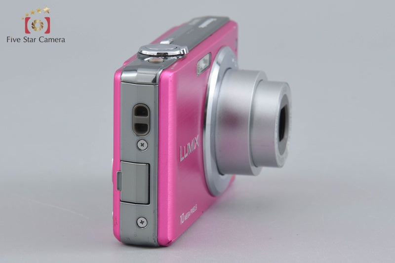中古】Panasonic パナソニック LUMIX DMC-FS7 ピンク コンパクト