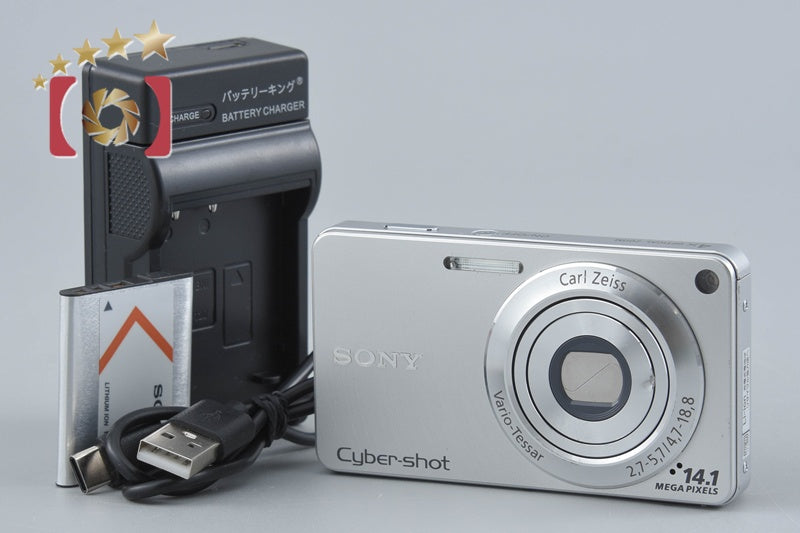 【中古】SONY ソニー Cyber-shot DSC-W350 シルバー コンパクトデジタルカメラ