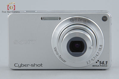 【中古】SONY ソニー Cyber-shot DSC-W350 シルバー コンパクトデジタルカメラ