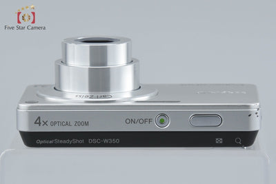 【中古】SONY ソニー Cyber-shot DSC-W350 シルバー コンパクトデジタルカメラ