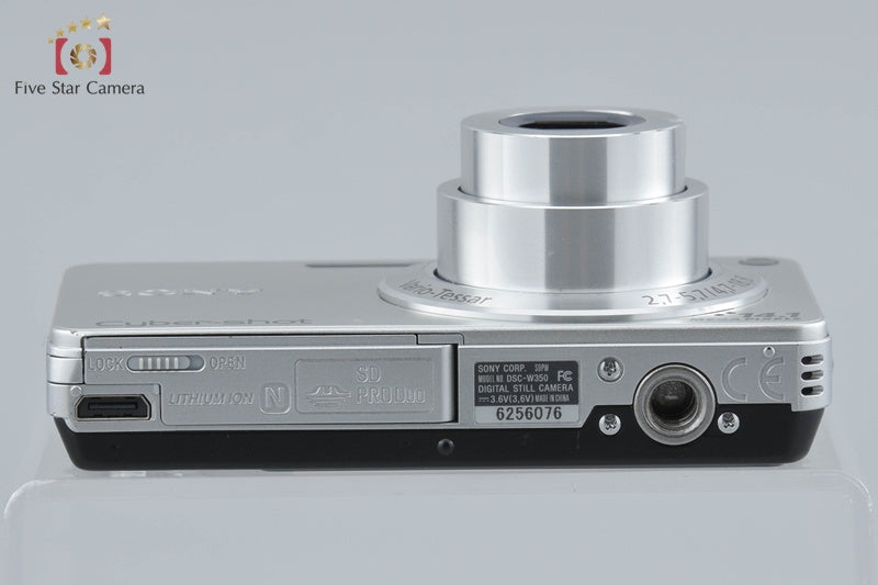 中古】SONY ソニー Cyber-shot DSC-W350 シルバー コンパクトデジタル