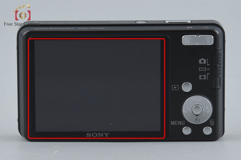 中古】SONY ソニー Cyber-shot DSC-W350 ブラック コンパクトデジタル