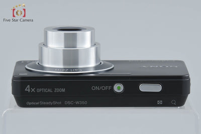 【中古】SONY ソニー Cyber-shot DSC-W350 ブラック コンパクトデジタルカメラ