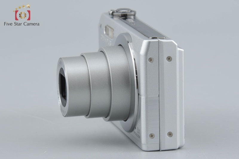 中古】OLYMPUS オリンパス CAMEDIA FE-370 シルバー コンパクト