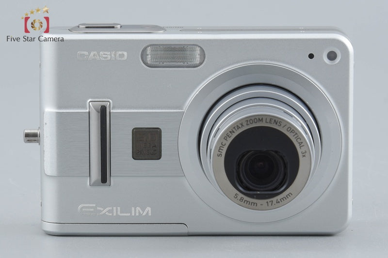 中古】Casio カシオ EXILIM EX-Z57 シルバー コンパクトデジタルカメラ