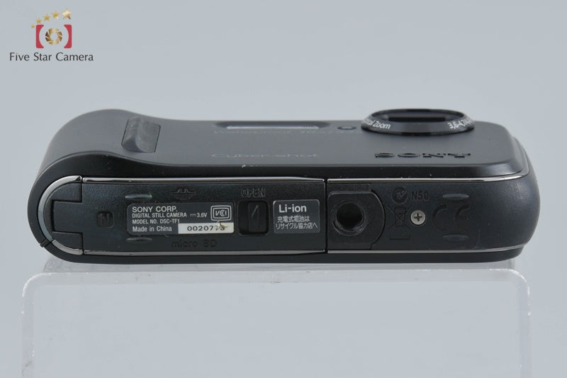 中古】SONY ソニー Cyber-shot DSC-TF1 ブラック デジタルスチルカメラ