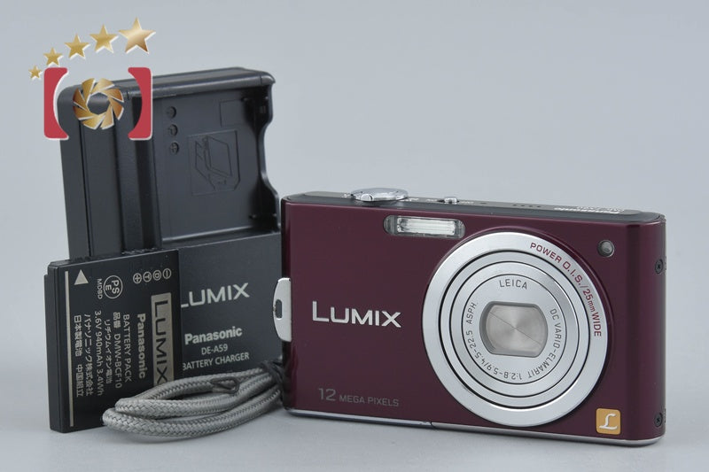 中古】Panasonic パナソニック LUMIX DMC-FX40 スイートピンク
