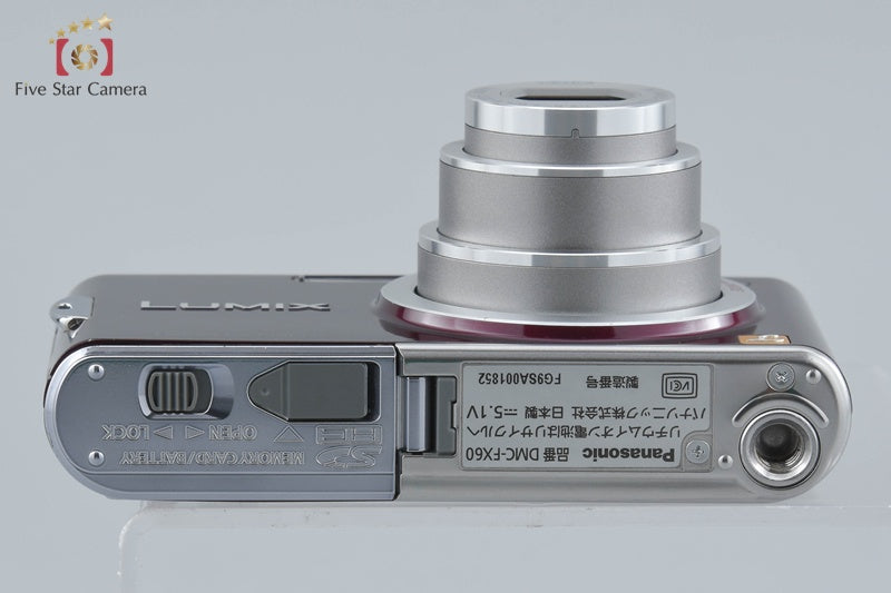 中古】Panasonic パナソニック LUMIX DMC-FX60 ノーブルバイオレット