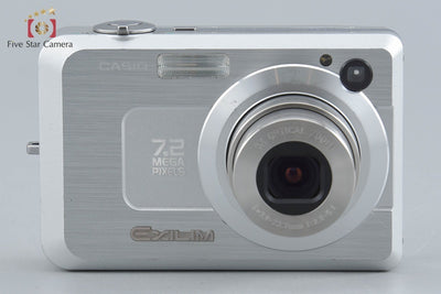 【中古】Casio カシオ EXILIM ZOOM EX-Z750 シルバー コンパクトデジタルカメラ