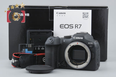 【中古】Canon キヤノン EOS R7 ミラーレス一眼カメラ 元箱付き