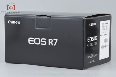 【中古】Canon キヤノン EOS R7 ミラーレス一眼カメラ 元箱付き