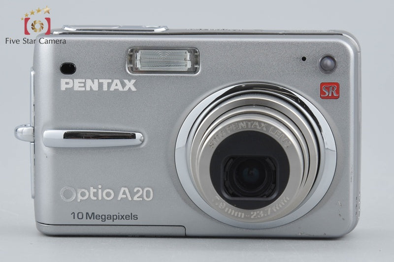 PENTAX Optio A20 コンパクトデジタルカメラ　予備バッテリー付 中古】PENTAX ペンタックス Optio A20 シルバー コンパクトデジタル