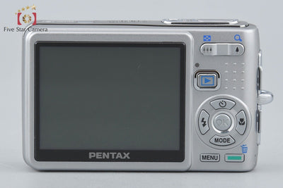 【中古】PENTAX ペンタックス Optio A20 シルバー コンパクトデジタルカメラ 元箱付き