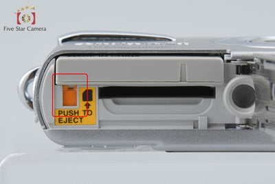 【中古】PENTAX ペンタックス Optio A20 シルバー コンパクトデジタルカメラ 元箱付き