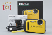 【中古】FUJIFILM 富士フイルム FINEPIX XP120 イエロー コンパクトデジタルカメラ 元箱付き