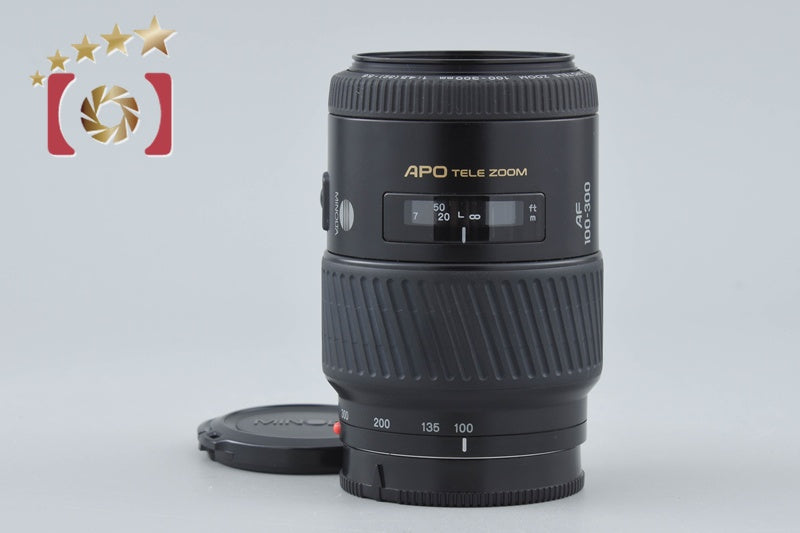 【中古】MINOLTA ミノルタ AF APO TELE ZOOM 100-300mm f/4.5-5.6
