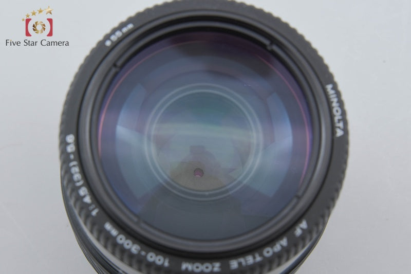 中古】MINOLTA ミノルタ AF APO TELE ZOOM 100-300mm f/4.5-5.6 – Five