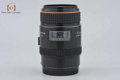 【中古】Tokina トキナー AT-X MACRO 100mm f/2.8 ソニー/ミノルタAマウント用