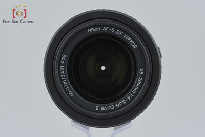 【中古】Nikon ニコン AF-S DX NIKKOR 55-200mm f/4-5.6 G II ED VR