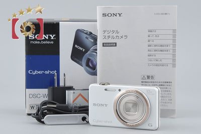 【中古】SONY ソニー Cyber-shot DSC-WX170 ホワイト コンパクトデジタルカメラ 元箱付き