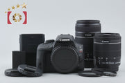 【中古】Canon キヤノン EOS Kiss X7 ダブルズームキット ブラック