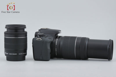 【中古】Canon キヤノン EOS Kiss X7 ダブルズームキット ブラック