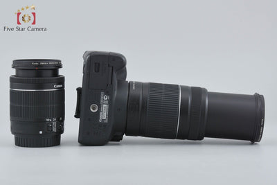 【中古】Canon キヤノン EOS Kiss X7 ダブルズームキット ブラック