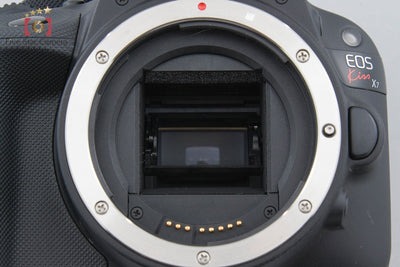 【中古】Canon キヤノン EOS Kiss X7 ダブルズームキット ブラック