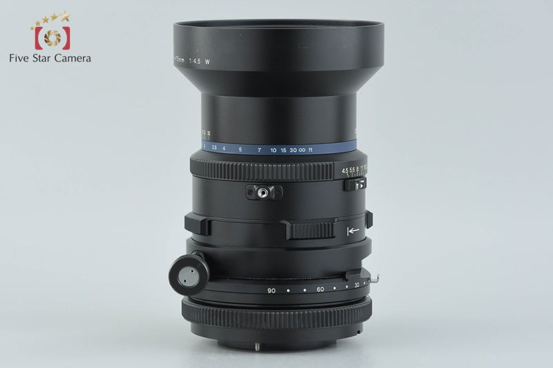 中古】Mamiya マミヤ SEKOR SHIFT Z 75mm f/4.5 W RZ67用 – Five Star