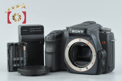 【中古】SONY ソニー α100 DSLR-A100 ブラック デジタル一眼レフカメラ