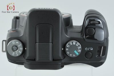 【中古】SONY ソニー α100 DSLR-A100 ブラック デジタル一眼レフカメラ