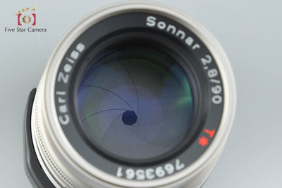 【中古】CONTAX コンタックス Carl Zeiss Sonnar 90mm f/2.8 T*