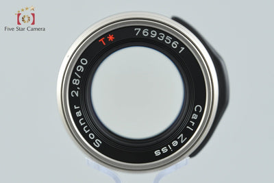 【中古】CONTAX コンタックス Carl Zeiss Sonnar 90mm f/2.8 T*