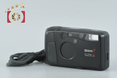 【中古】Kyocera 京セラ Slim T ブラック コンパクトフィルムカメラ