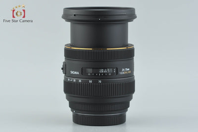 【中古】SIGMA シグマ 24-70mm f/2.8 EX DG HSM キヤノン用 元箱付き