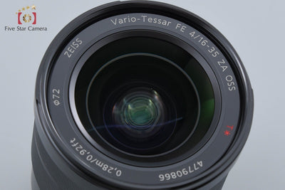【中古】SONY ソニー Carl Zeiss Vario Tessar T* FE 16-35mm f/4 ZA OSS SEL1635Z