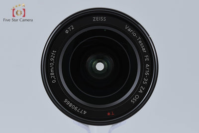 【中古】SONY ソニー Carl Zeiss Vario Tessar T* FE 16-35mm f/4 ZA OSS SEL1635Z