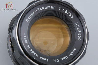 【中古】PENTAX ペンタックス Super-Takumar 55mm f/1.8 後期