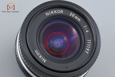 【中古】Nikon ニコン New NIKKOR 20mm f/4