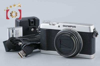 【中古】OLYMPUS オリンパス STYLUS SH-2 シルバー コンパクトデジタルカメラ