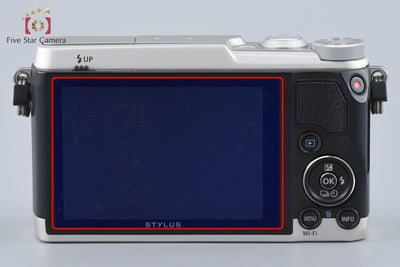 【中古】OLYMPUS オリンパス STYLUS SH-2 シルバー コンパクトデジタルカメラ
