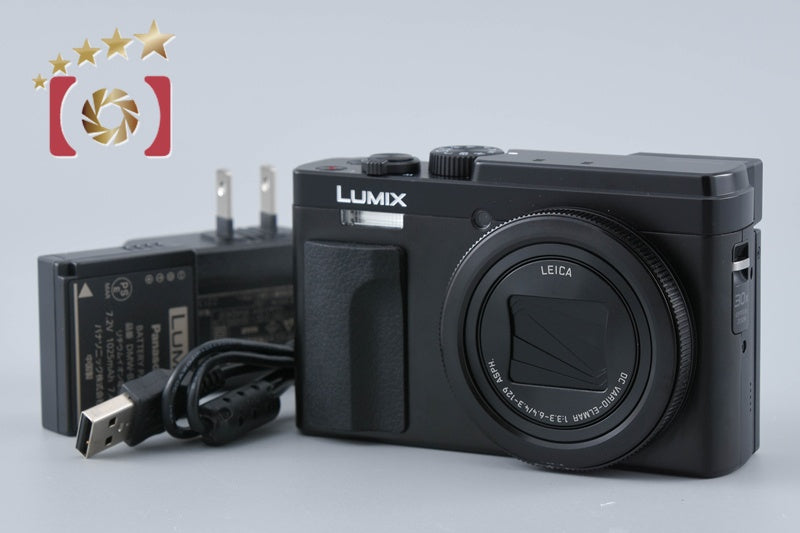 【中古】Panasonic パナソニック LUMIX DC-TZ95D ブラック コンパクトデジタルカメラ