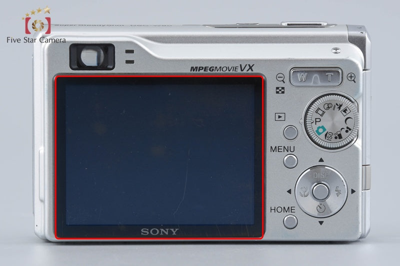 中古】SONY ソニー Cyber-shot DSC-W80 シルバー コンパクトデジタル