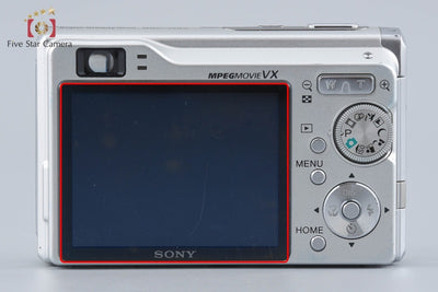 【中古】SONY ソニー Cyber-shot DSC-W80 シルバー コンパクトデジタルカメラ